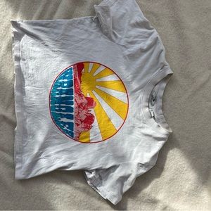 Vintage wrangler cropped top